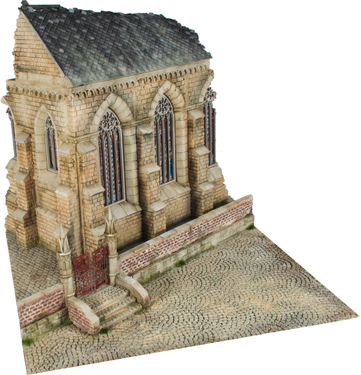 RT-Diorama 35040 Diorama Base: Church Courtyard 1/35 – image 4