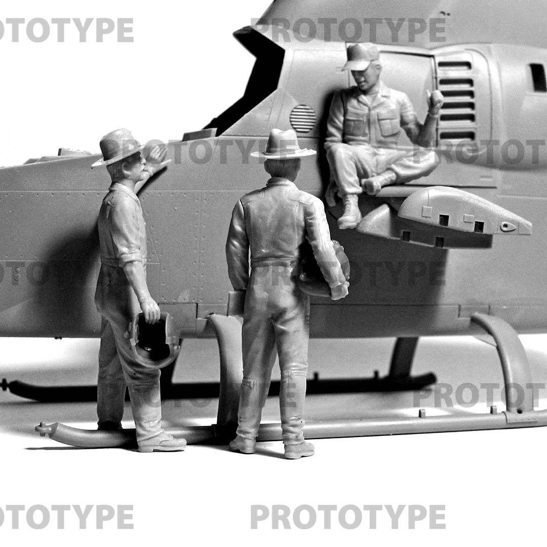ICM 32114 US Helicopter Pilots Vietnam War 1/32 – zdjęcie 4