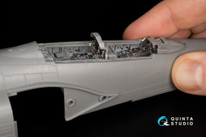 Quinta Studio QD+48341 F-4G early 3D-Printed &amp;amp; coloured Interior on decal paper (Meng) (with 3D-printed resin parts) 1/48 – zdjęcie 15