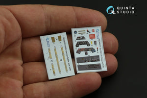 Quinta Studio QD48273 Ta 152H 3D-Printed &amp;amp; colored Interior on decal paper (Dragon) 1/48 – image 4