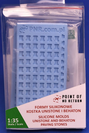 Point of no Return 3522028 Formy silikonowe. Kostka Unistone i Behaton 1/35 – zdjęcie 2