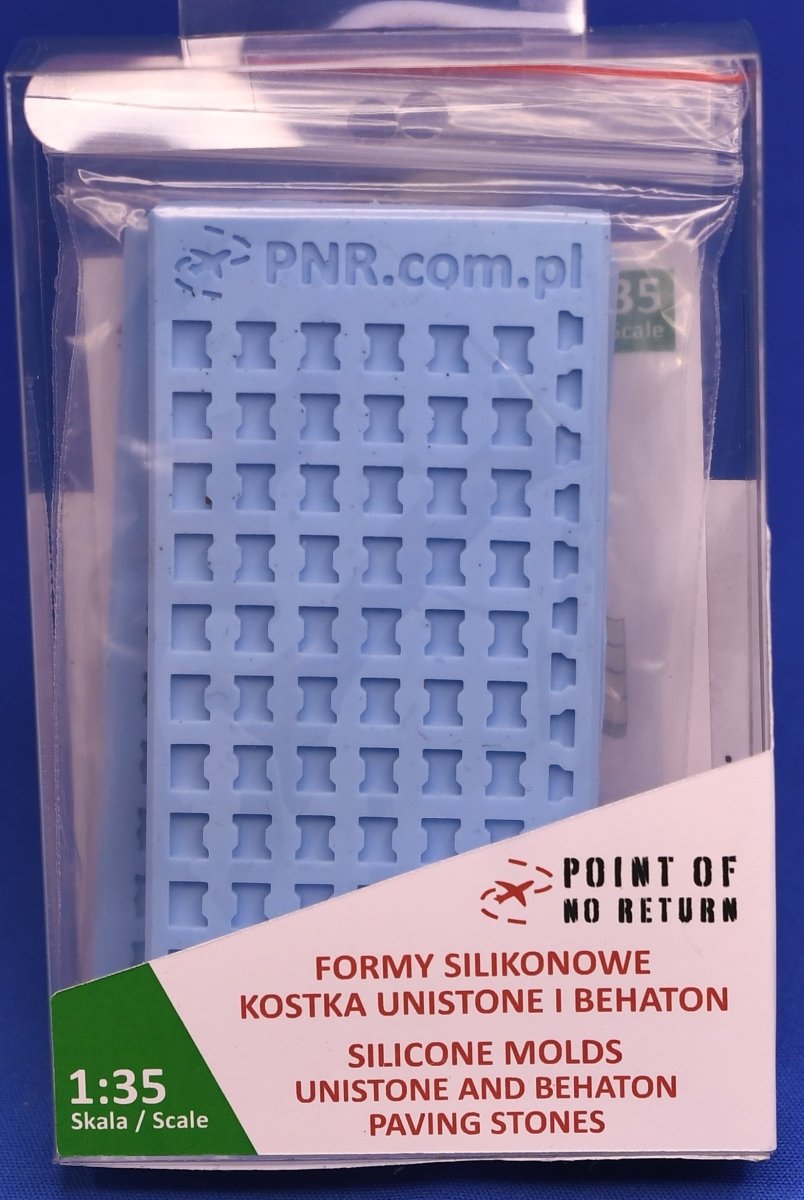 Point of no Return 3522028 Formy silikonowe. Kostka Unistone i Behaton 1/35 – zdjęcie 2