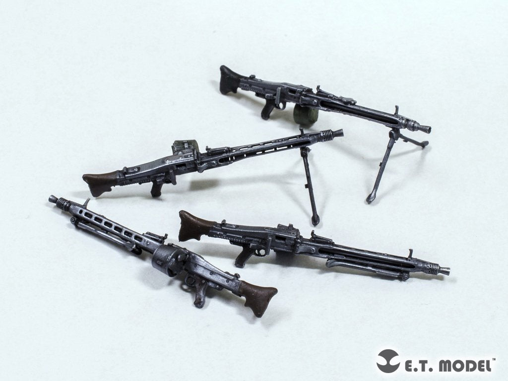 E.T. Model P35-218 Modern German Mg3 Machinegun &amp;amp; Ammo Box ( 3D Print ) 1/35 – zdjęcie 4