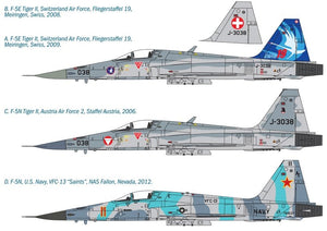 Italeri 1363 F-5E/N Tiger II 1/72 – zdjęcie 2