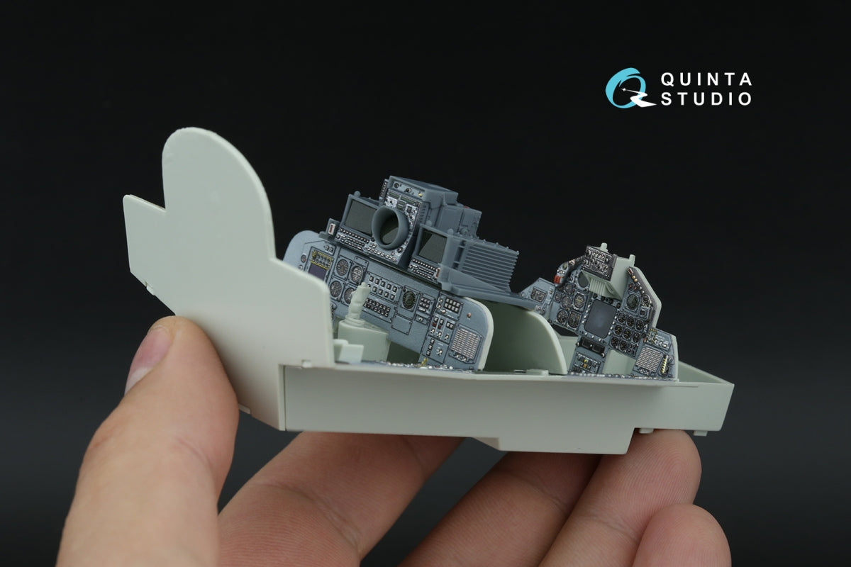 Quinta Studio QD+32261 Tornado ECR German 3D-Printed &amp; coloured Interior on decal paper (Revell) (with 3D-printed resin parts) 1/32