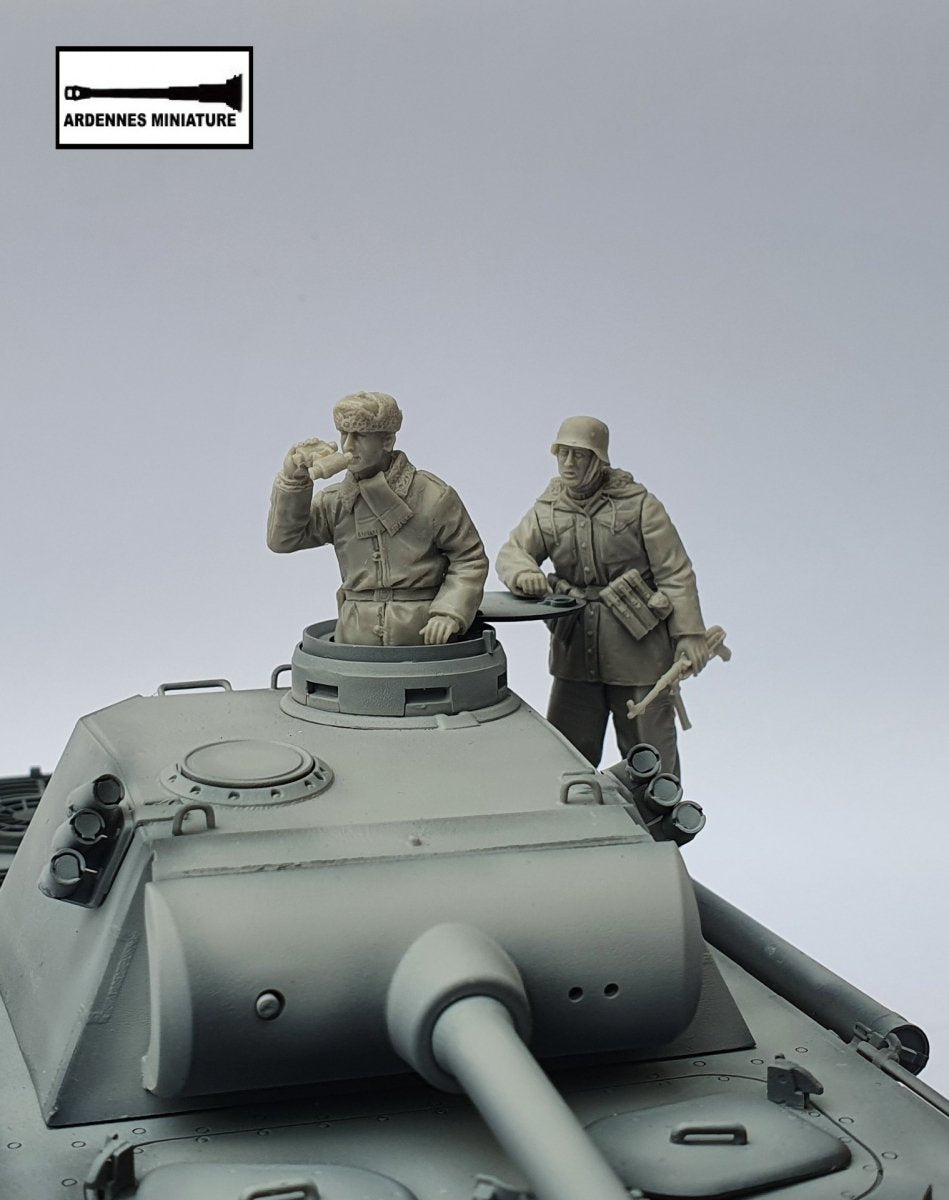 Ardennes Miniature 35017 WW2 PANZER COMMANDER 1/35 – zdjęcie 3