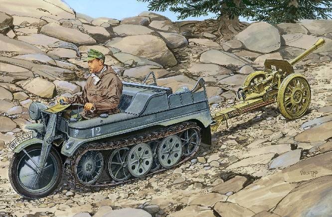 Dragon 6114 Sd.Kfz. 2 Kleines Kettenkrad w/Puppchen 1/35