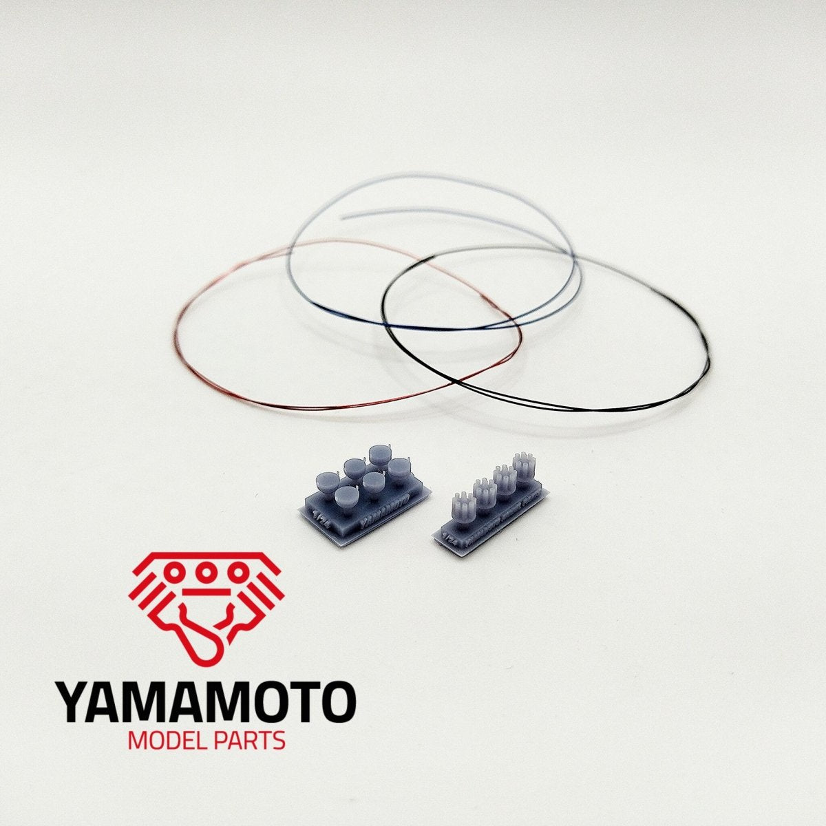 Yamamoto Model Parts YMPTUN72 Zestaw 4 aparatów zapłonowych do 8 cylindrów 1/24 – imagen 2