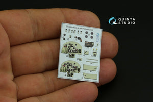 Quinta Studio QD48209 Arado Ar 68 E/F 3D-Printed &amp;amp; coloured Interior on decal paper (Roden) 1/48 – zdjęcie 2