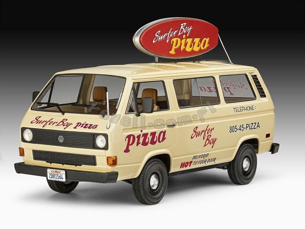 Revell 67725 VW T3 Bus Surfer Boy - Stranger Things Model Set 1/25 – zdjęcie 9