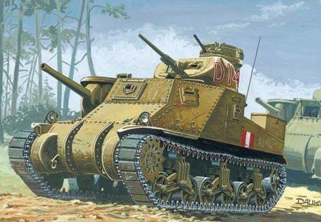 Mirage Hobby 72802 Medium Tank Lee Mk I 1/72