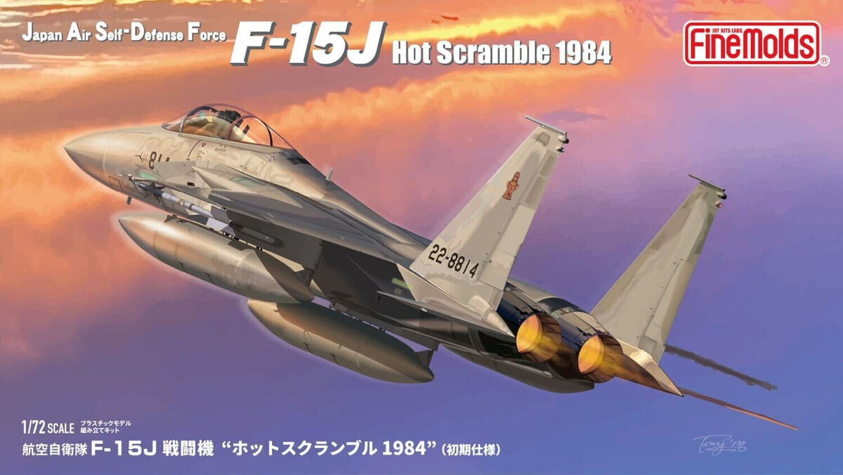 Fine Molds FP50 JASDF F-15J &amp;#39;Hot Scramble 1984&amp;#39; (Early Version) 1/72 – zdjęcie 2