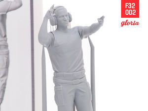 Gloria F32002 Ground Crew US Air Force vol.2 3D Printed Figures 1/32 – zdjęcie 3