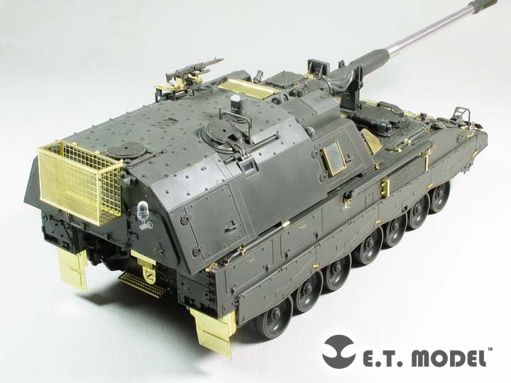 E.T. Model E35-247 German PZH2000 Self-Propelled Howitzer w/ADD-ON Armor (For MENG TS-019) 1/35 – zdjęcie 4
