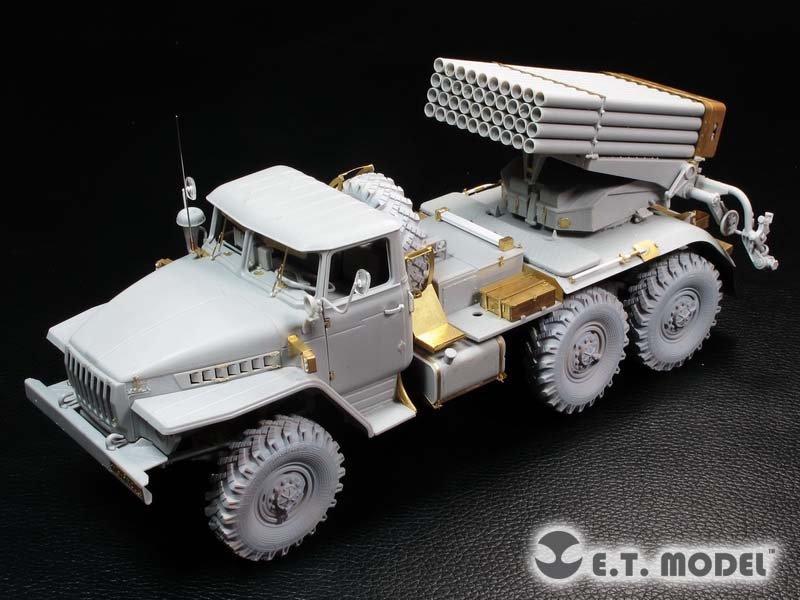 E.T. Model E35-191 Russian BM-21 Grad Multiple Rocket Launcher (For TRUMPETER 01013) 1/35 – zdjęcie 4