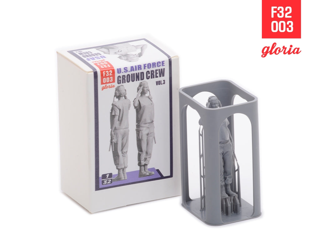 Gloria F32003 Ground Crew US Air Force vol.3 3D Printed Figures 1/32 – image 2
