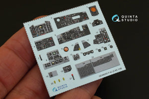 Quinta Studio QD48055 F-4J 3D-Printed &amp;amp; coloured Interior on decal paper (for ZM SWS kit) 1/48 – Bild 6