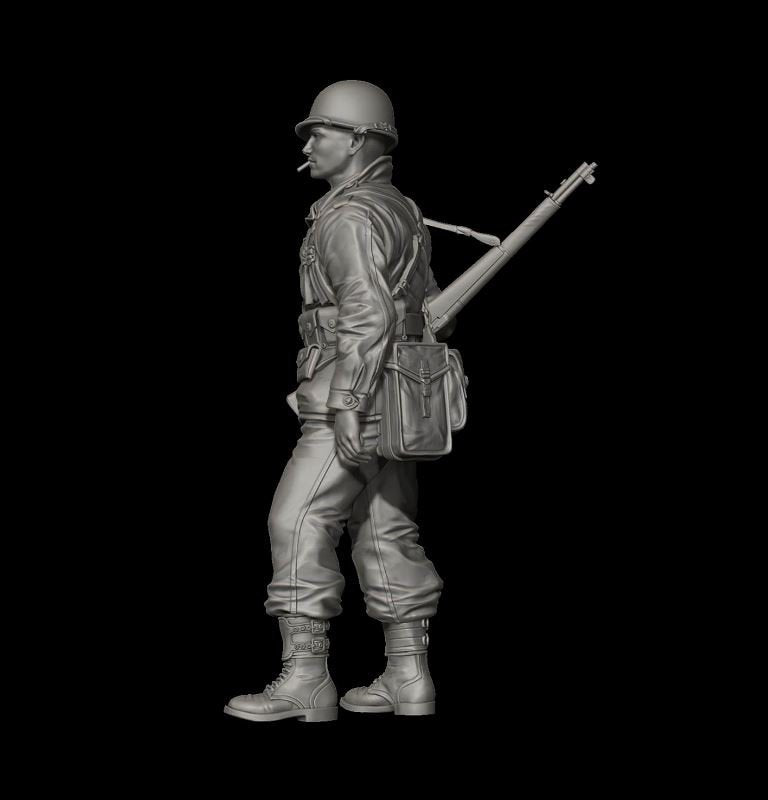 Panzer Art FI35-094 US Soldier in M43 uniform No.1 1/35 – zdjęcie 3