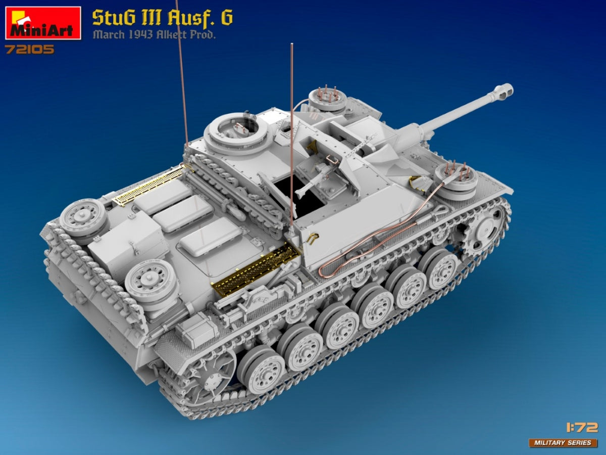 MiniArt 72105 StuG III Ausf. G March 1943 Prod. 1/72 – image 6