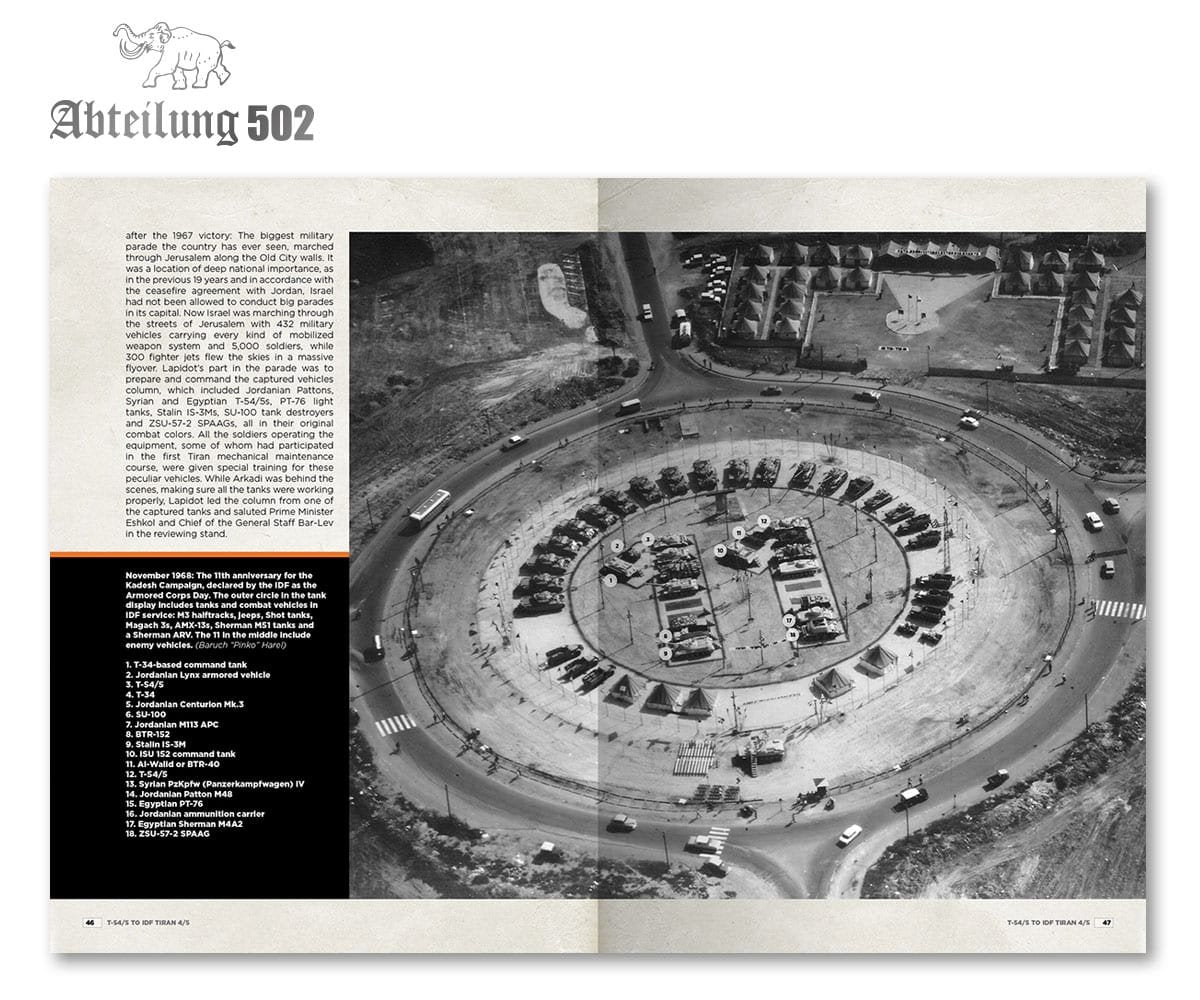502 Abteilung ABT607 T-54/5 TO IDF TIRAN 4/5 THE BIRTH OF A BASTARD TANK – image 7