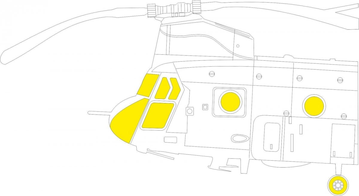 Eduard 644146 CH-47A LööKplus HOBBY BOSS 1/48 – zdjęcie 4