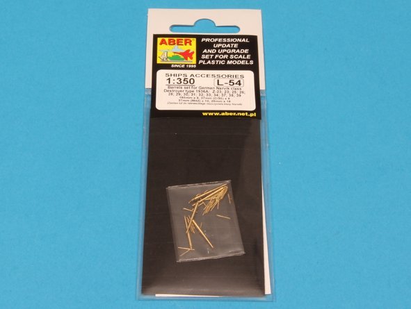 Aber 350L-54 Set of Barrels for Narvic 1936A 1/350 – image 4