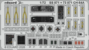 Eduard 73871 CH-54A ICM 1/72