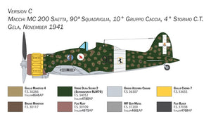 Italeri 2767 Macchi C.200 Serie XXI-XXIII 1/48 – zdjęcie 6