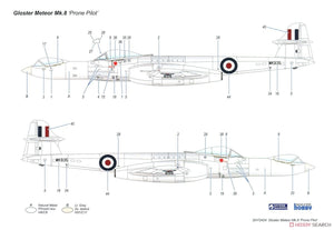 Special Hobby 72424 Gloster Meteor F.8 Prone Pilot 1/72 – Bild 5