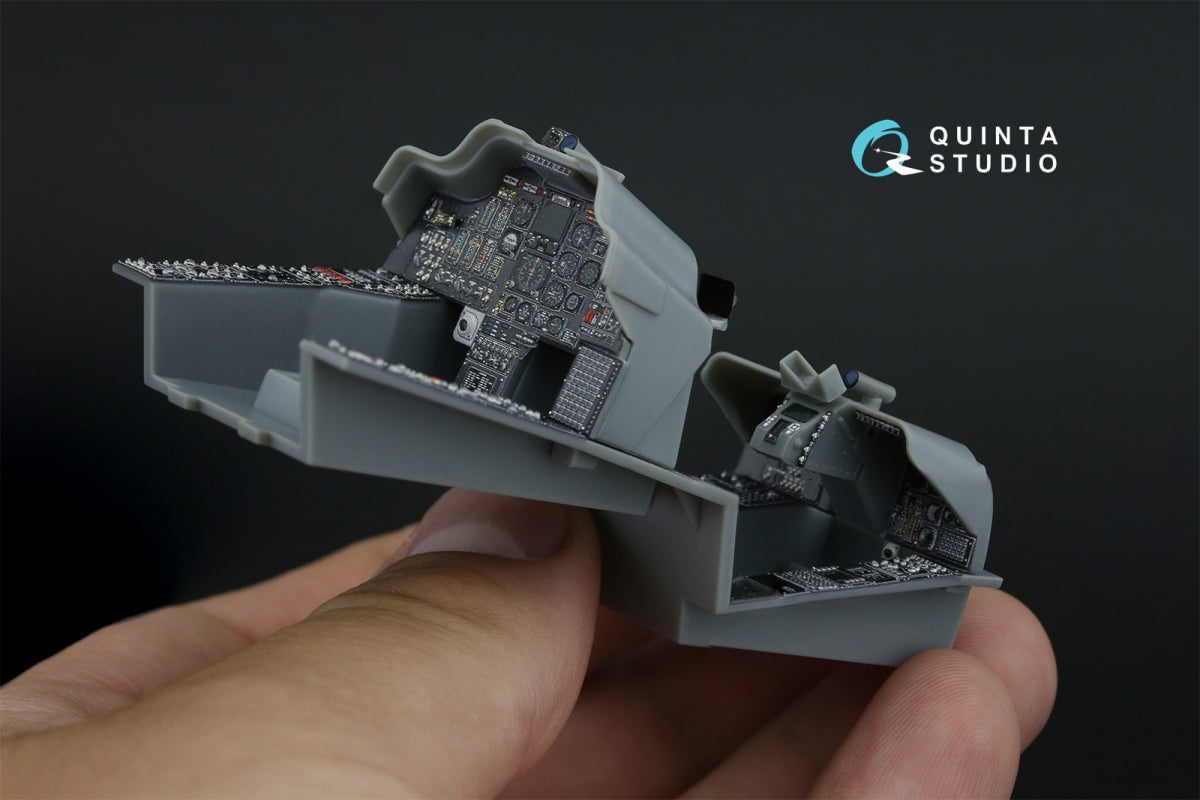 Quinta Studio QD35132 AH-64A 3D-Printed coloured Interior on decal paper (Trumpeter) 1/35 – zdjęcie 8