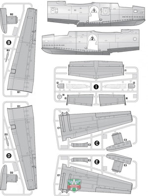 Modelsvit 72039 Beriev Be-14 All-weather SAR flying boat 1/72 – Bild 4