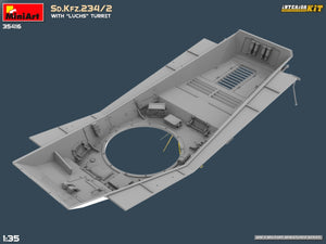 MiniArt 35416 Sd.Kfz.234/2 WITH LUCHS TURRET. INTERIOR KIT 1/35 – zdjęcie 11