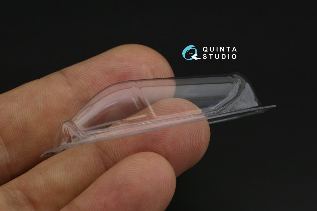 Quinta Studio QC72028 AH-1G Cobra vacuumed clear canopy (AZ model) 1/72 – zdjęcie 8