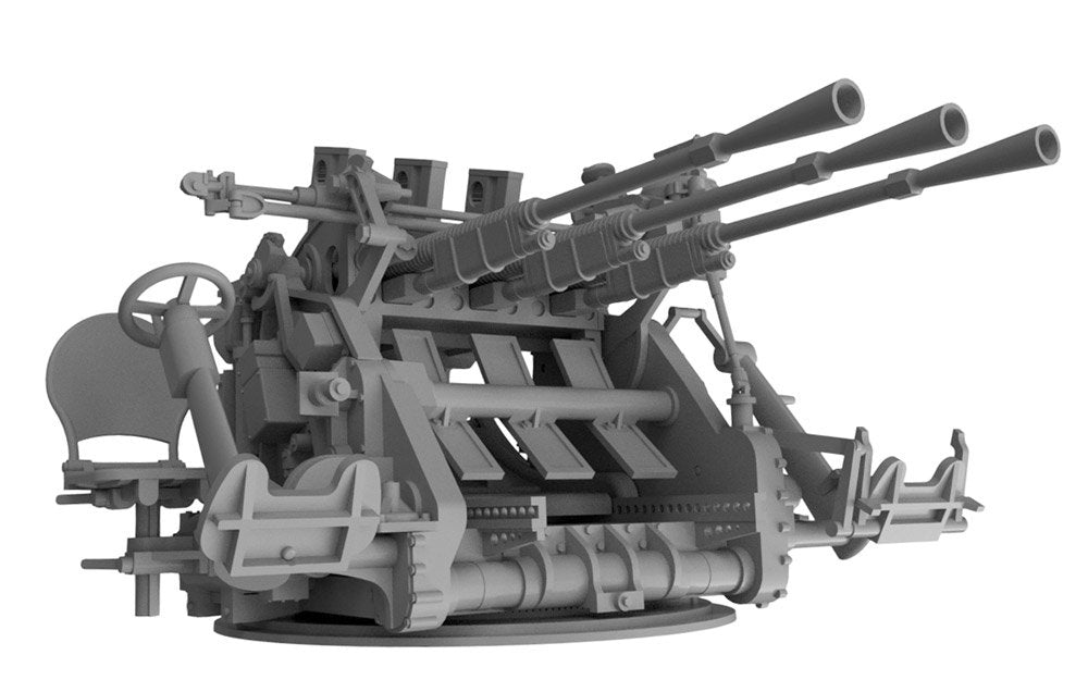 Pit-Road G47 IJN Type 96 25mm Triple AA Gun 1/35 – zdjęcie 9