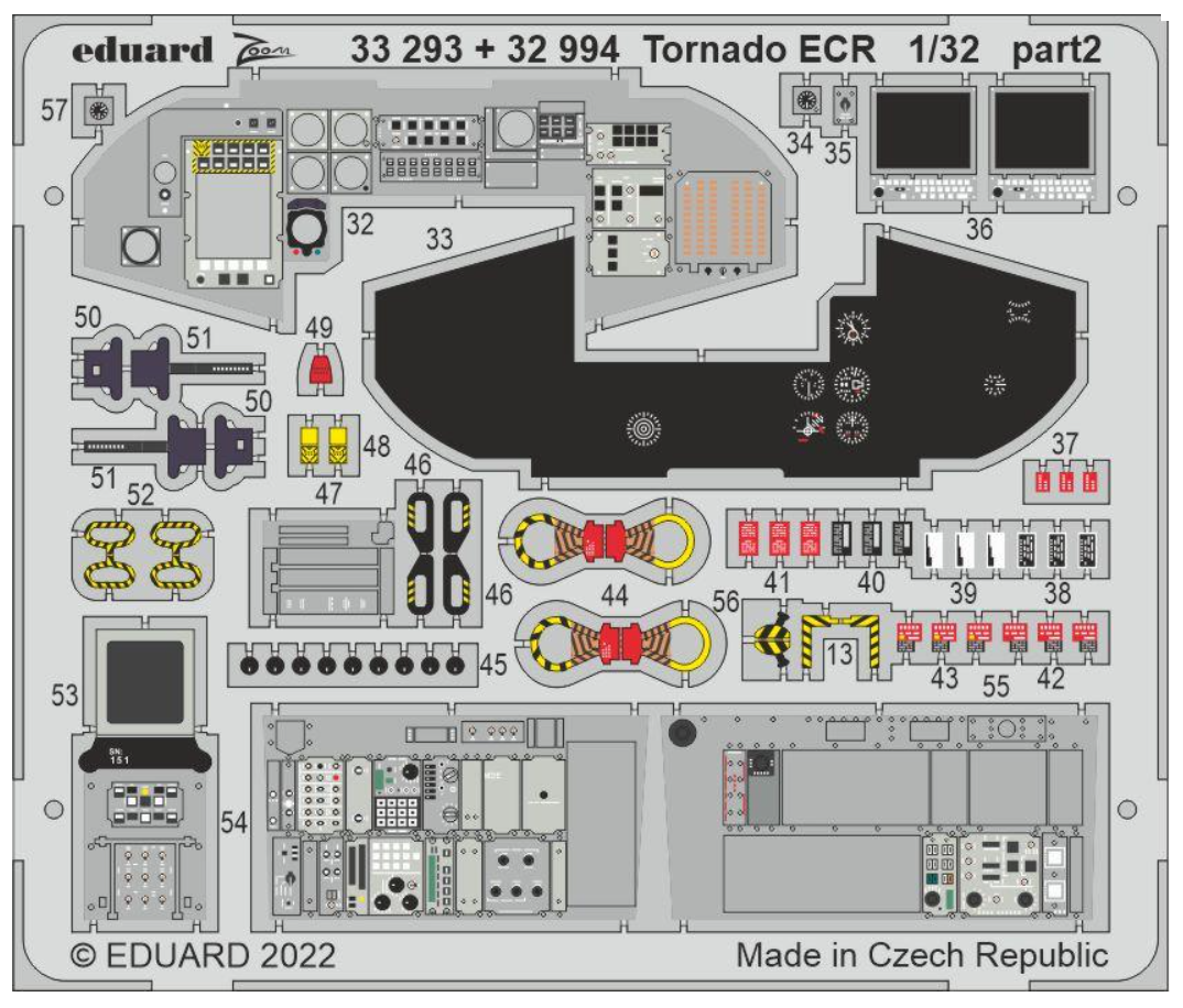 Eduard 33293 Tornado ECR ITALERI 1/32 – Bild 2