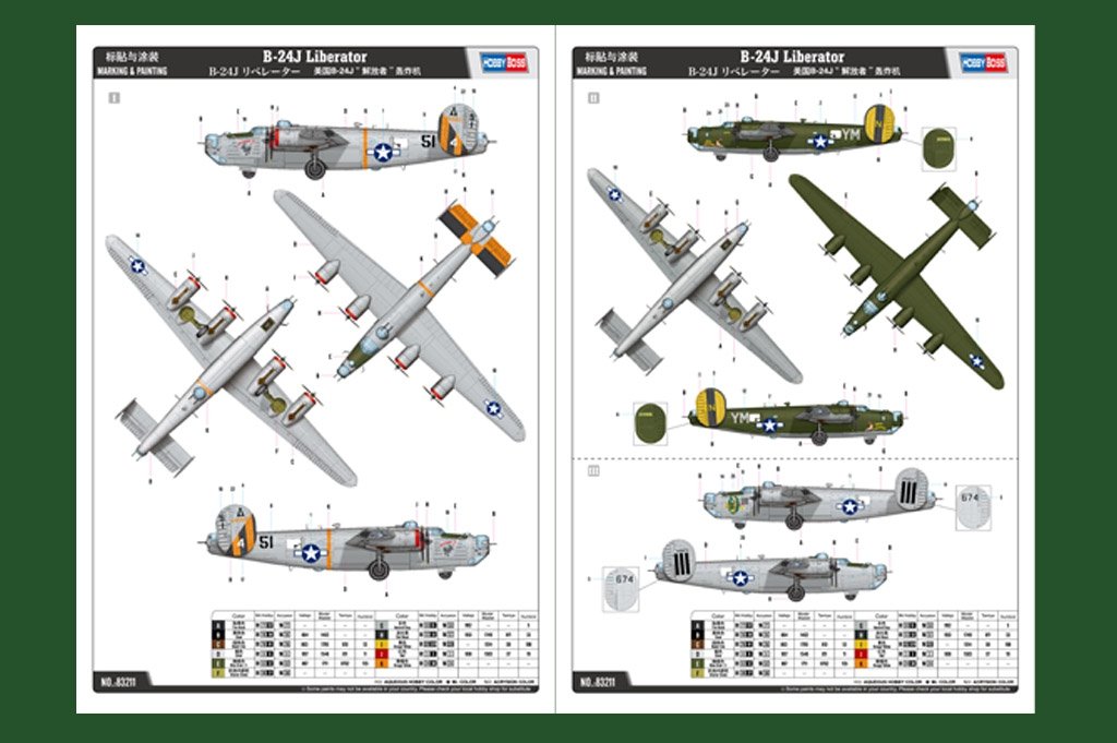 Hobby Boss 83211 B-24J Liberator 1/32 – zdjęcie 2