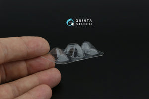 Quinta Studio QC72008 F6F-3/5 Hellcat vacuumed clear canopy (Eduard) 1/72 – image 5