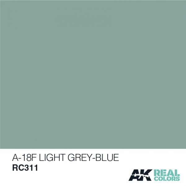 AK Interactive RC311 A-18F LIGHT GREY-BLUE 10ML – zdjęcie 2