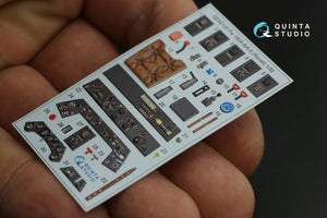 Quinta Studio QD32120 Fw 190 A-8/A-9 3D-Printed &amp;amp; colored Interior on decal paper (Revel) 1/32 – image 11