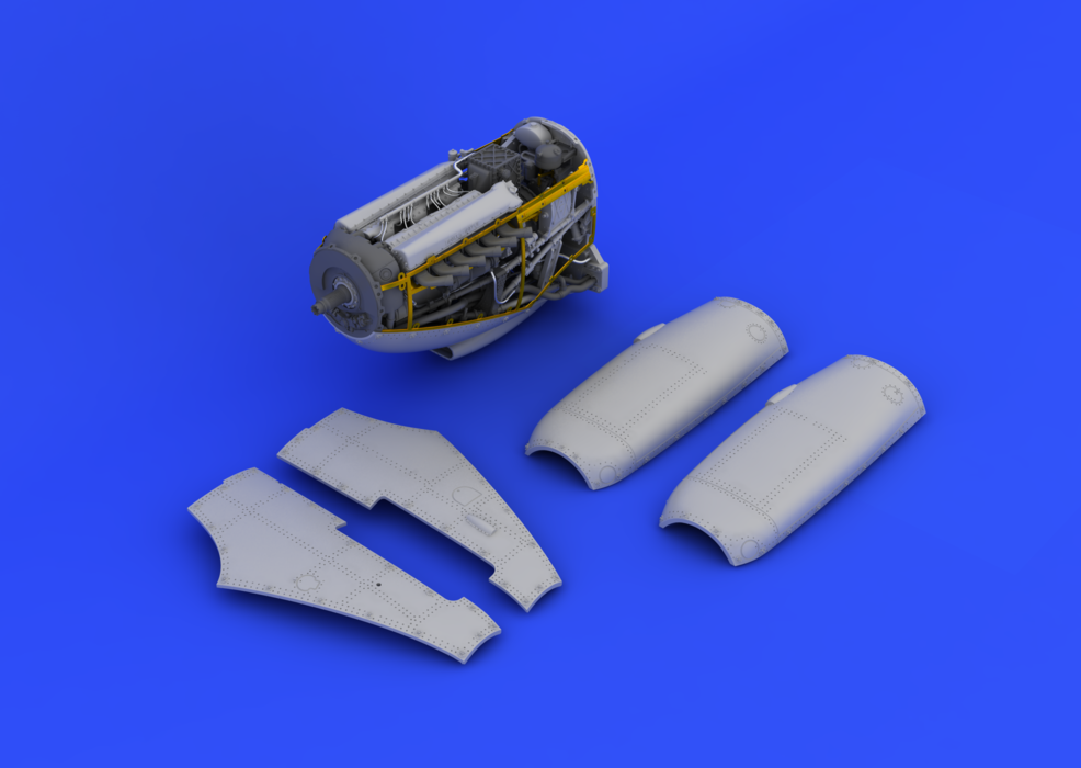 Eduard 648112 Spitfire Mk. IX engine 1/48 (Eduard) – zdjęcie 2