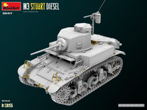MiniArt 35417 M3 Stuart Diesel Early Production 1/35 – image 9
