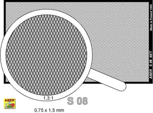 Aber S-08 Net 0,75 x 1,5 mm – zdjęcie 2