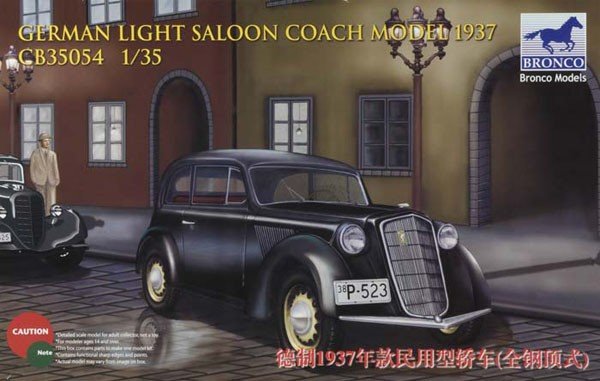Bronco CB35054 Opel Olympia German Light Saloon Coach Mod. 1937 1/35