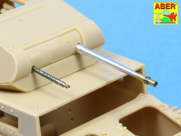 Aber 35L-106N Barrels set KwK.30 &amp;amp; MG 34 for Pz.Kpfw. II, Ausf. A-F 1/35 – zdjęcie 5