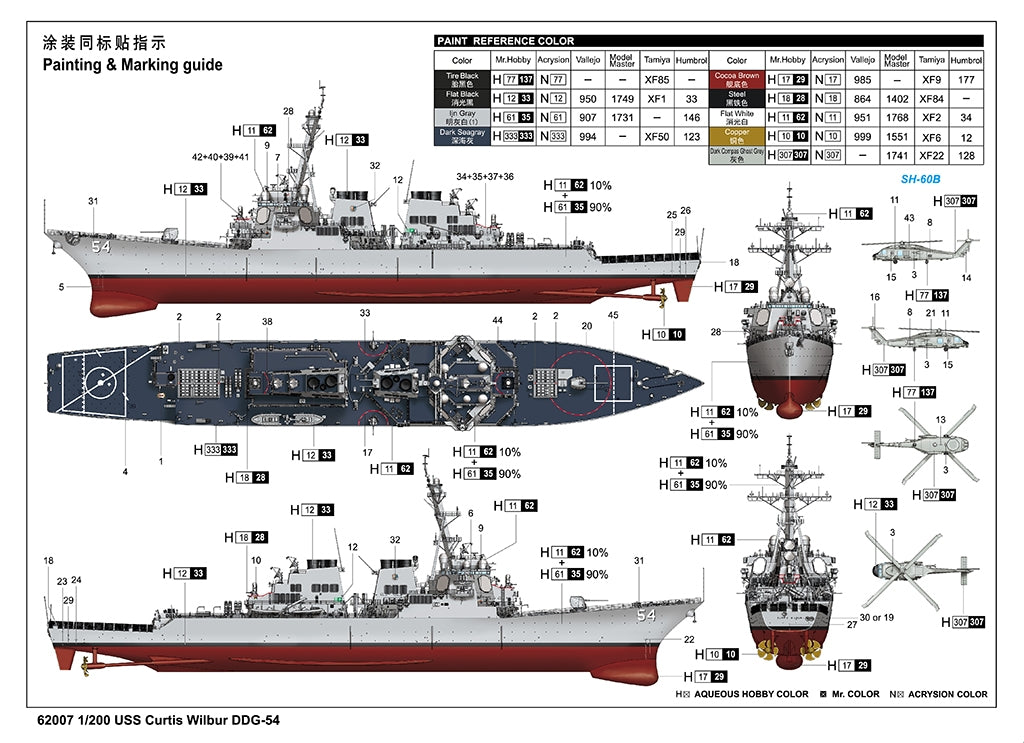 I Love Kit 62007 USS Curtis Wilbur DDG-54 1/200 – zdjęcie 11