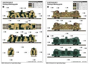 Trumpeter 00222 SOVIET PL-37 LIGHT ARTILERY WAGON 1/35 – zdjęcie 2