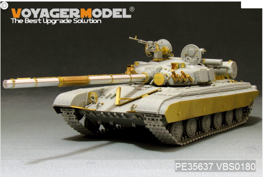 Voyager Model PE35637 Modern Russian T-64A Mod.1981 MBT (smoke discharger include) (For TRUMPETER 01579) 1/35 – zdjęcie 3