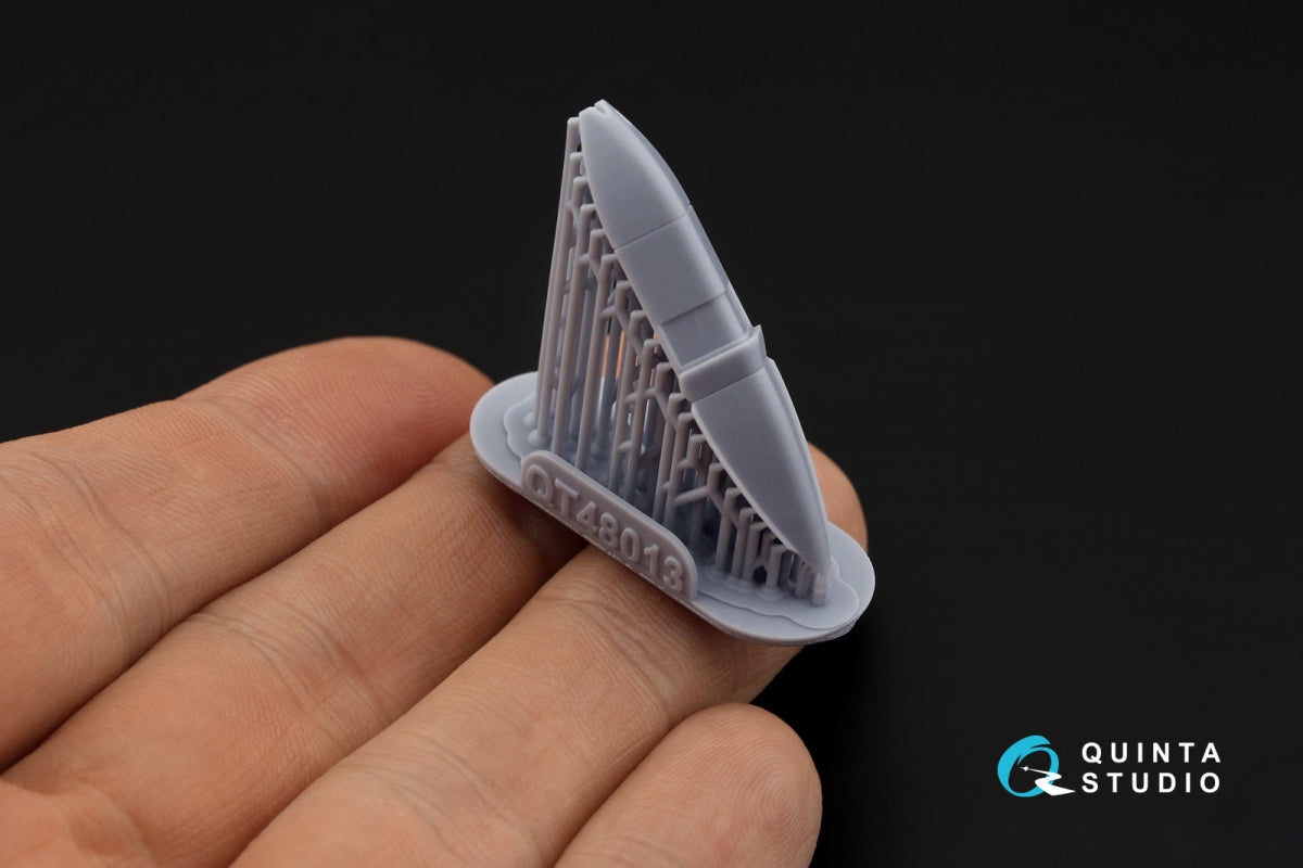 Quinta Studio QDS+48204 Tornado ECR German 3D-Printed &amp;amp; coloured Interior on decal paper (Revell) (small version) (with 3D-printed resin parts) 1/48 – zdjęcie 13