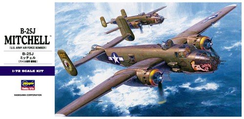 Hasegawa E16 B-25J Mitchell 1/72