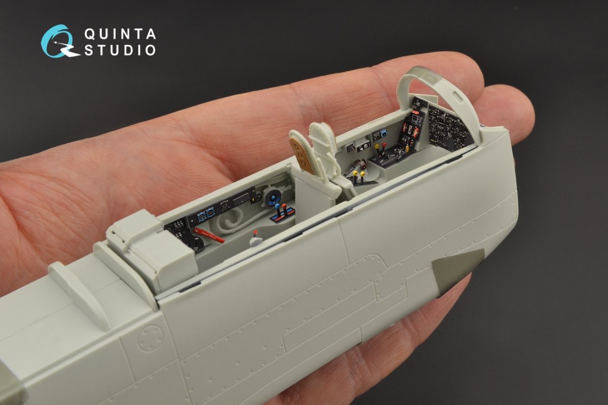 Quinta Studio QD32093 He 219 3D-Printed &amp;amp; coloured Interior on decal paper ( Revell ) 1/32 – zdjęcie 8